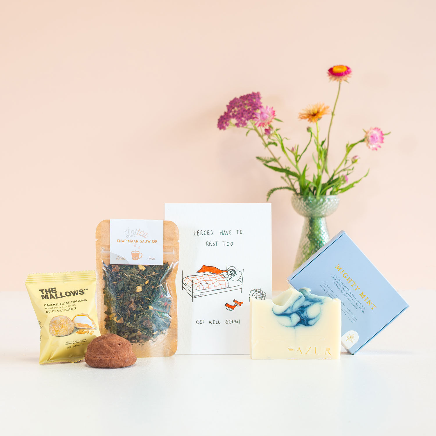 brievenbus cadeau beterschap pynappel beterschapspakket cadeau vriendin