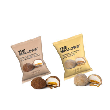 karamel gevulde marshmallow combo chocolade the mallows pynappel