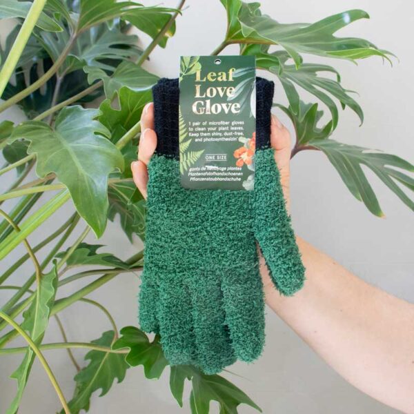 microvezel handschoen planten afstoffen botanopia stofhandschoen pynappel cadeau plantenliefhebber