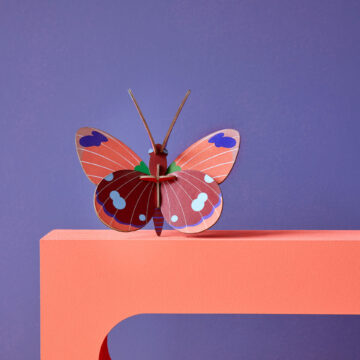 muurdecoratie vlinder studio roof delias butterfly vlinder van papier pynappel brievenbus cadeau
