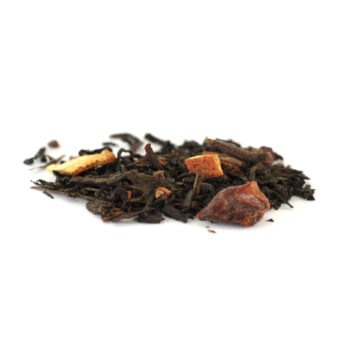 schitter en straal thee zwarte thee kaneel sinaasappel cacao nibs losse thee theeplankje pynappel