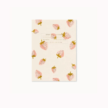 dotted notitieboek a5 strawberries all the ways to say notitie puntjespapier design pynappel