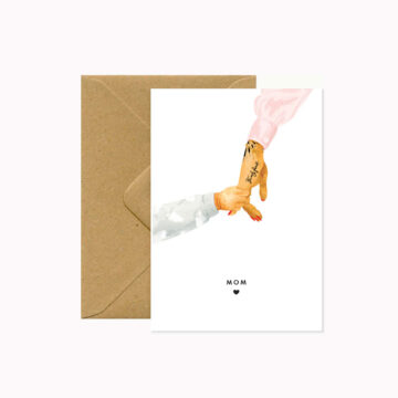 kaart voor mama kaart moeder en kind all the ways to say pynappel moederdagcadeau