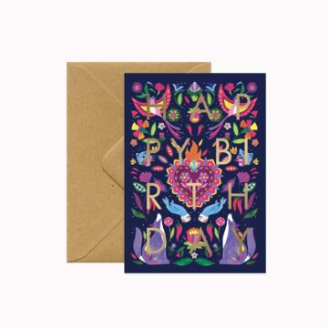 verjaardagskaart mexican bday a6 all the ways to say pynappel