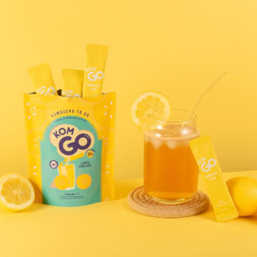 Koreaanse Kombucha ToGo - Citroen, Bessen, Framboos