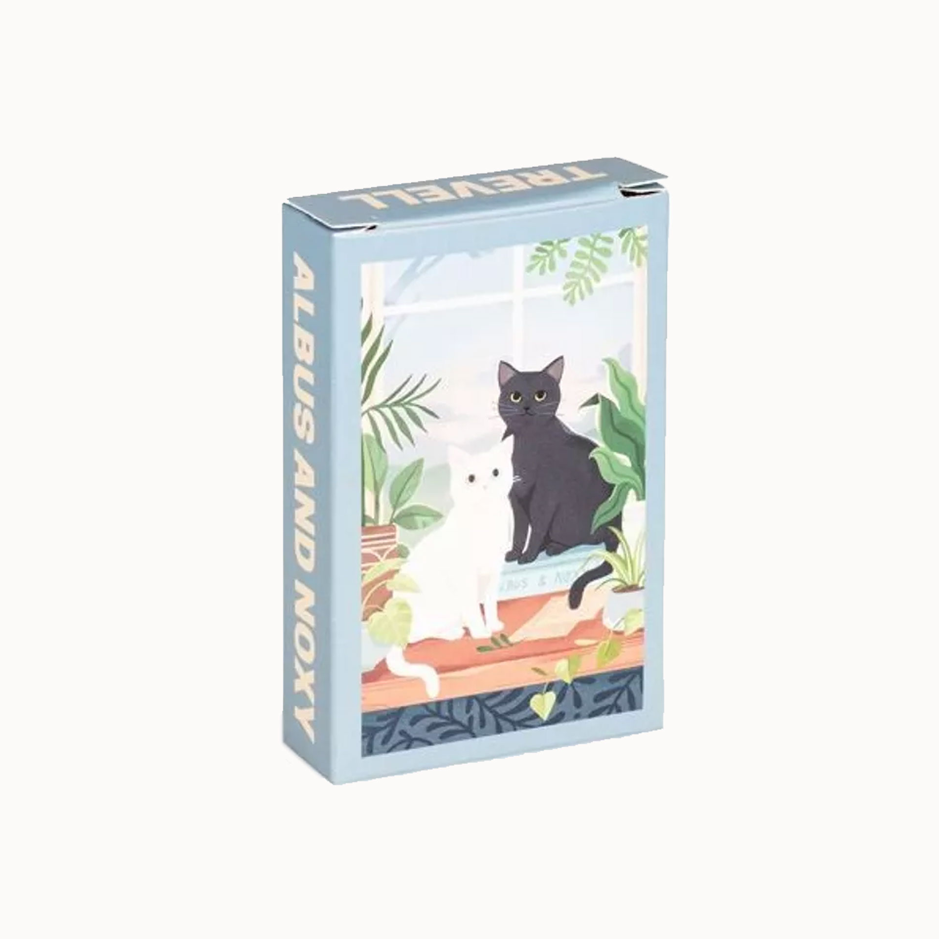 mini puzzel volwassenen katten albus noxy cats trevell 99 stukjes pynappel brievenbus cadeau