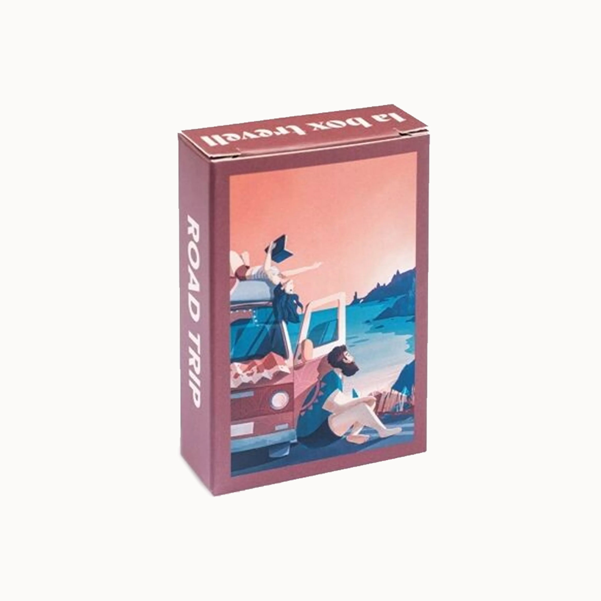 mini puzzel volwassenen road trip trevell 99 stukjes pynappel brievenbus cadeau