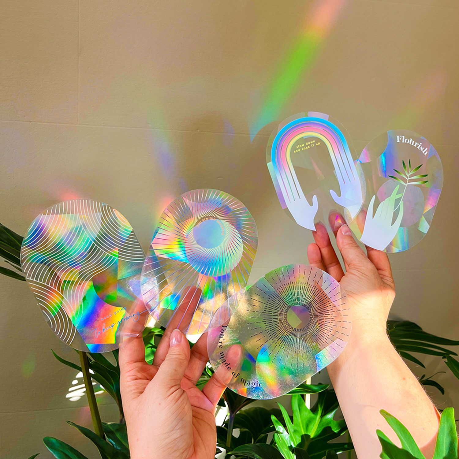 Regenboogmaker Raamsticker - Afbeelding 3