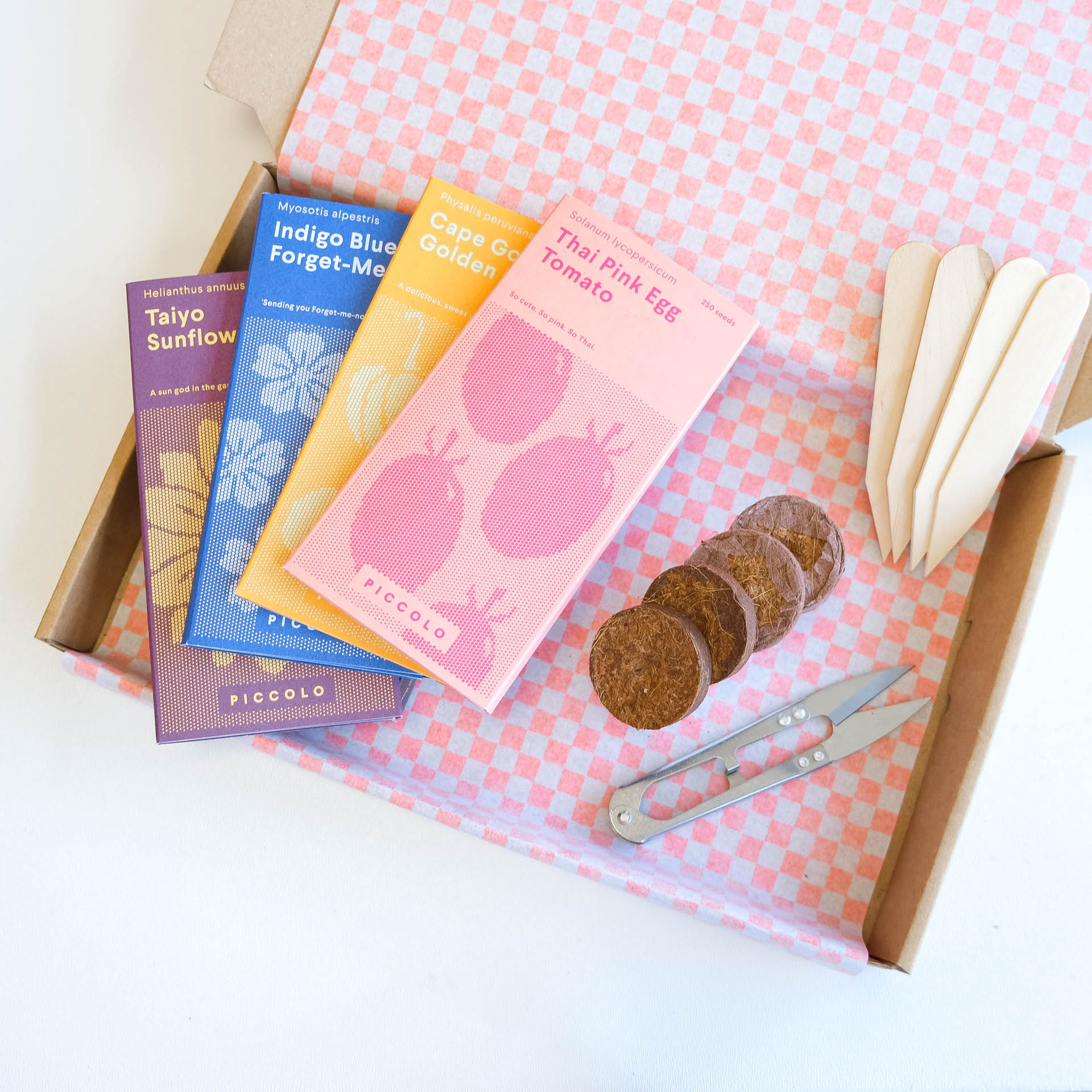 zaadjes cadeau brievenbuscadeau zadenpakket naar keuze 4 stuks pynappel
