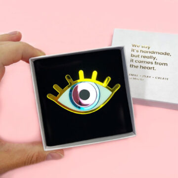 eye see you broche la miseto hippe broches pin broches oog moderne broche pynappel