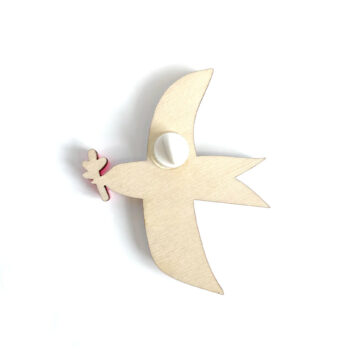 peace pin la miseto hippe broches pin broches vredesduif moderne broches pynappel