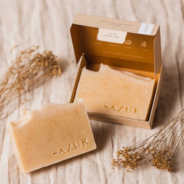 shampoo bar azur one and only haarzeep natuurlijke zeep pynappel