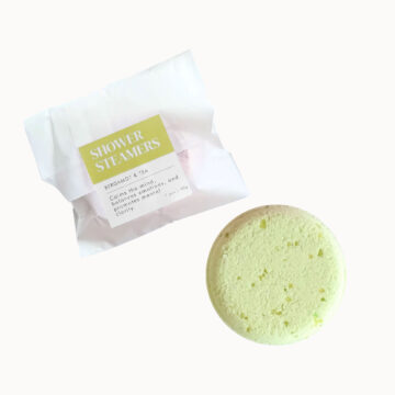 shower steamer bergamot thee douche stomer pynappel
