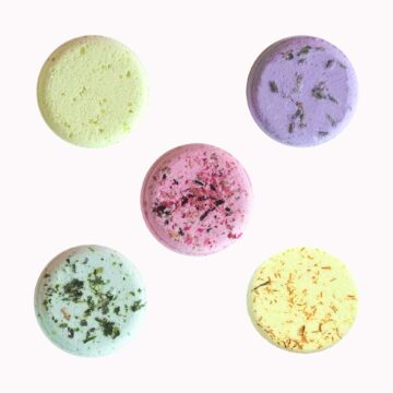shower steamer lavendel mandarijn citrus pepermunt eucalyptus bergamot set van 2 douche stomer
