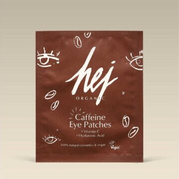 cafeine eye patch vegan oogmasker hej organic pynappel brievenbuscadeautje