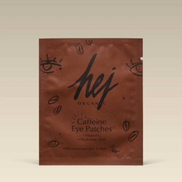cafeine eye patch vegan oogmasker hej organic pynappel brievenbuscadeautje