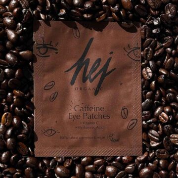 cafeine eye patch vegan oogmasker hej organic pynappel brievenbuscadeautje