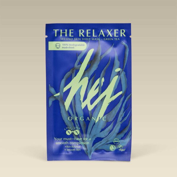 groene thee natuurlijk gezichtsmasker the relaxer hej organic gezichtsmasker matcha gezichtsmasker vegan pynappel