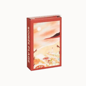 mini puzzel beach party trevell 99 stukjes pynappel brievenbus cadeau legpuzzel strand