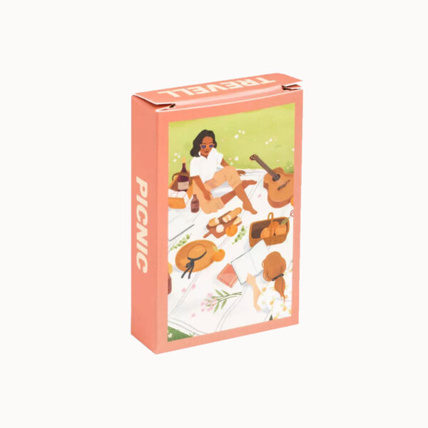 mini puzzel picnic trevell 99 stukjes pynappel brievenbus cadeau legpuzzel
