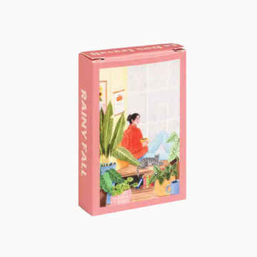 mini puzzel volwassenen rainy fall trevell 99 stukjes pynappel