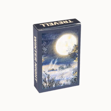 mini puzzel volwassenen winter night trevell 99 stukjes pynappel