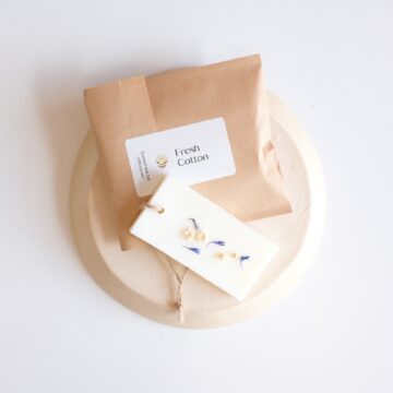 sojawas geurhanger katoen sojawas hanger fresh cotton waxmelts pynappel