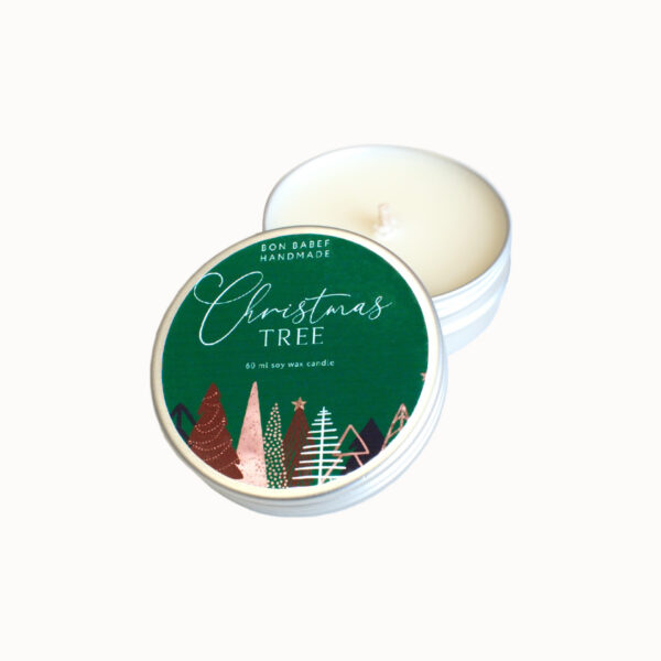 kerst geurkaars kerstboom cypress den ceder