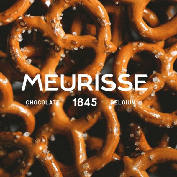 meurisse pretzel chocolade melkchocolade reep brievenbus cadeau pynappel