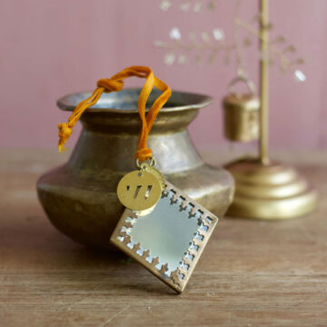 spiegel hanger ruit diamant