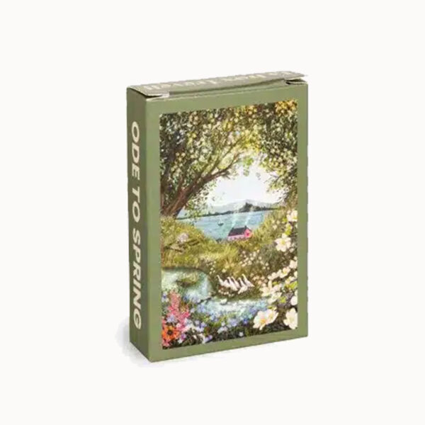 mini puzzel 99 stukjes ode to spring trevell pynappel brievenbus cadeaupakket