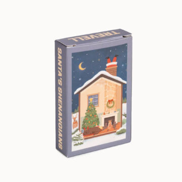 mini puzzel 99 stukjes kerst trevell pynappel brievenbus cadeaupakket