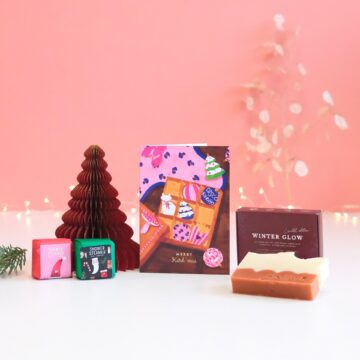 Brievenbus Cadeau "Christmas Glow"