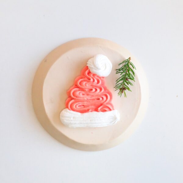 kerstmuts meringue kerstcadeau brievenbus