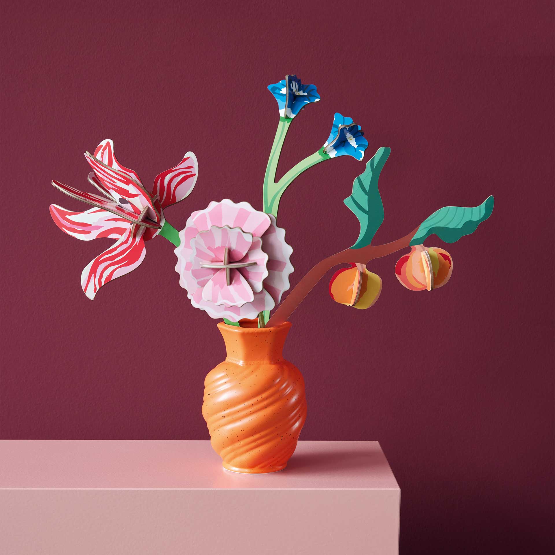 papieren bloemen dutch masters boeket studio roof brievenbus cadeau pynappel