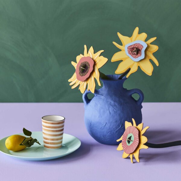 papieren bloemen studio roof van gogh zonnebloemen bosje bloemen brievenbus cadeau