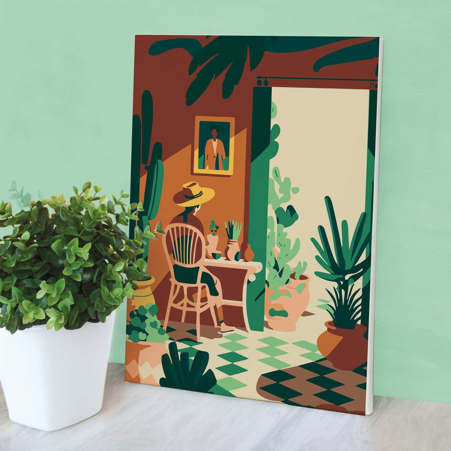 schilderen op nummer volwassenen summer softness painting by number graine creative