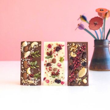 luxe chocoladereep met noten gedroogd fruit melkchocolade dreamy chocolatez luxe chocolade cadeau pynappel