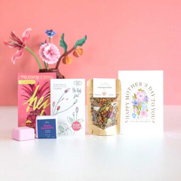 moederdag cadeau door de brievenbus moederdag brievenbus cadeau shower steamer thee pynappel