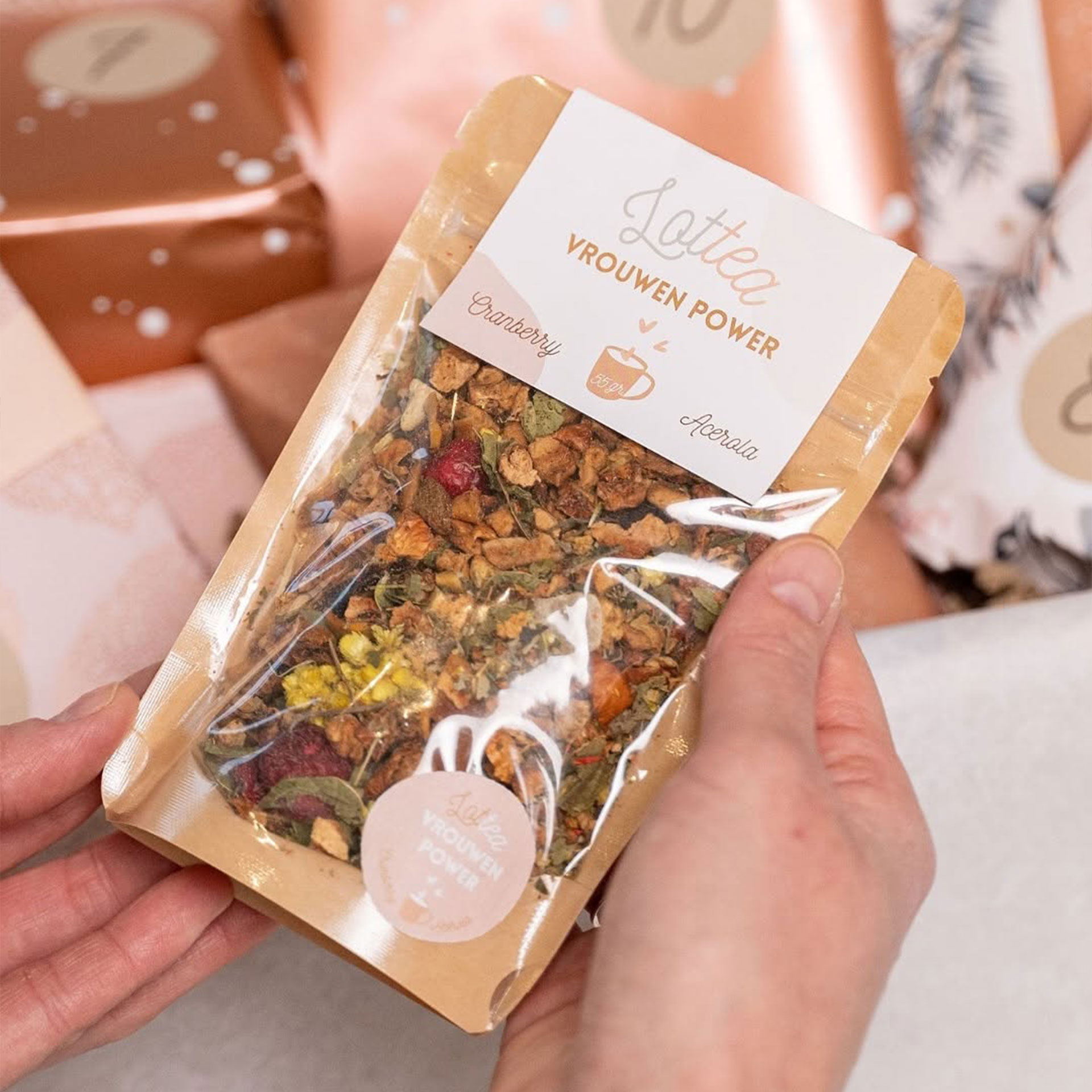 vrouwen power thee pynappel moederdag brievenbus cadeau