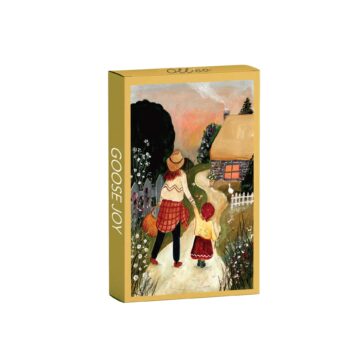 mini puzzel natuur 99 stukjes goose joy puzzel olleo pynappel brievenbus cadeau