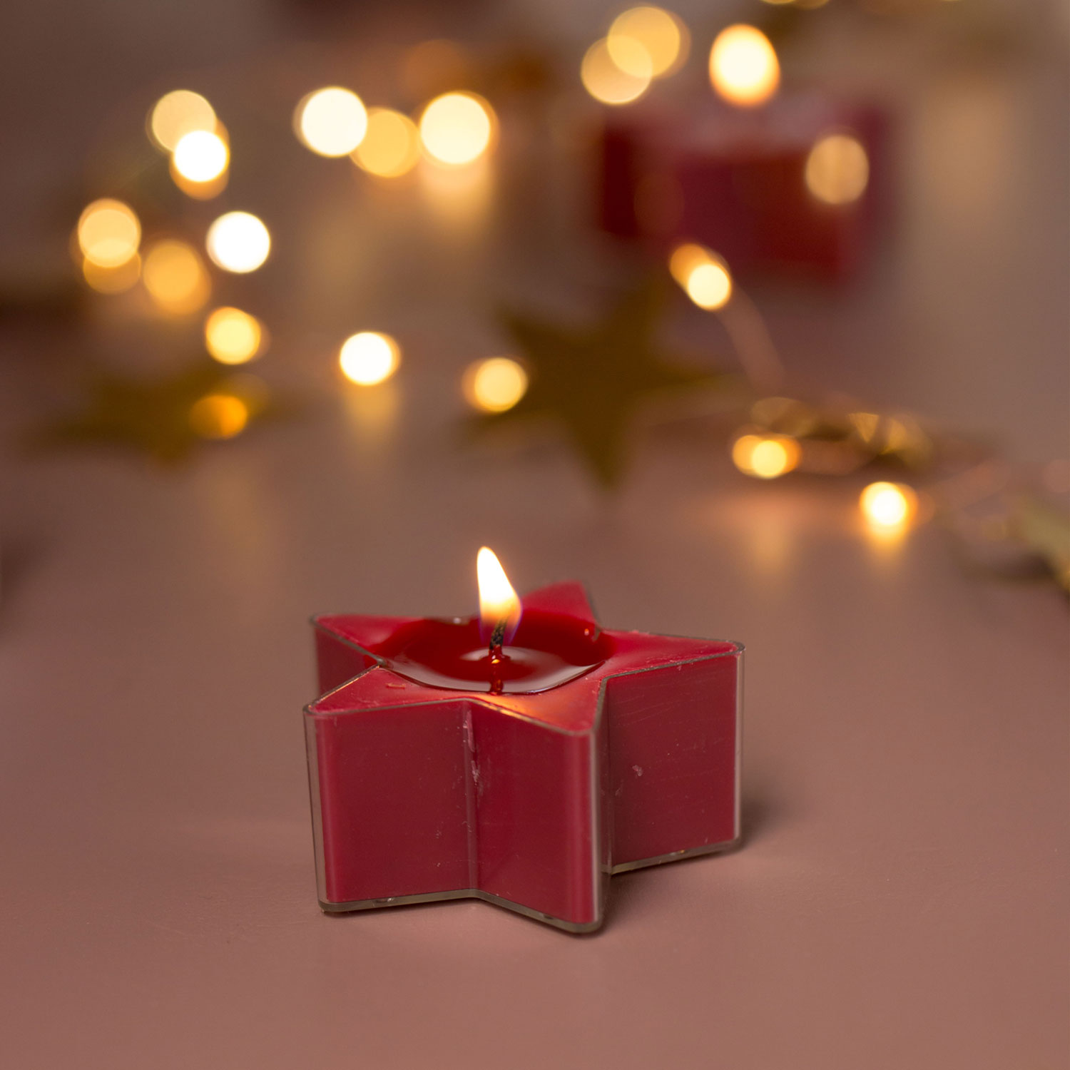 ster waxinelichtjes kerst rustik lys set 5 stuks brievenbus cadeau originele kerstcadeautjes