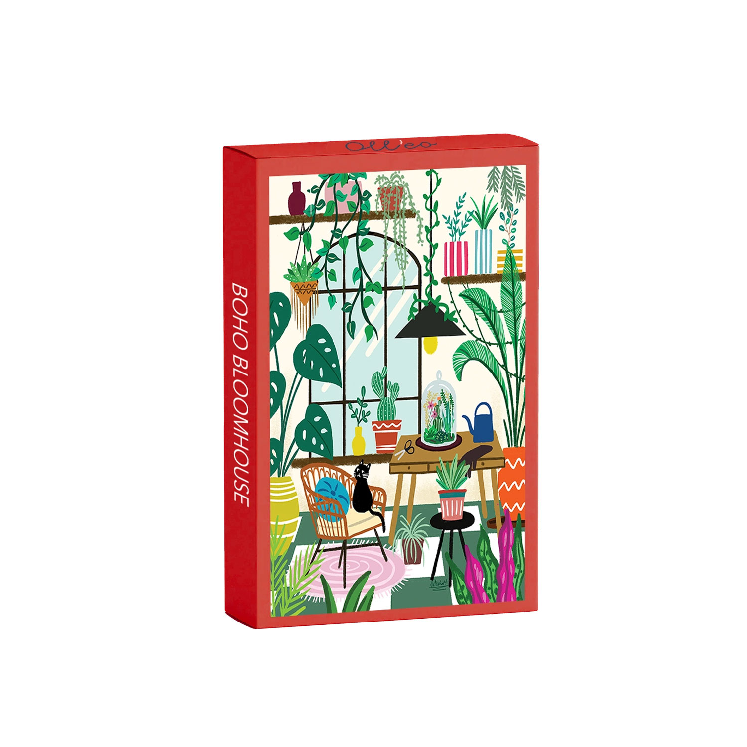 puzzel cadeau boho bloomhouse mini puzzel volwassenen olleo natasha may pynappel brievenbus